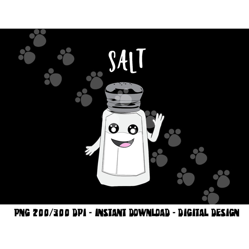 Funny SALT And Pepper Duo Valentines Halloween Easy Costume png,sublimation copy.jpg