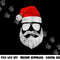 Funny Santa Claus Face Sunglasses with Hat Beard Christmas png, sublimation copy.jpg