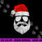 Funny Santa Claus Face Sunglasses with Hat Beard Christmas png, sublimation copy.jpg