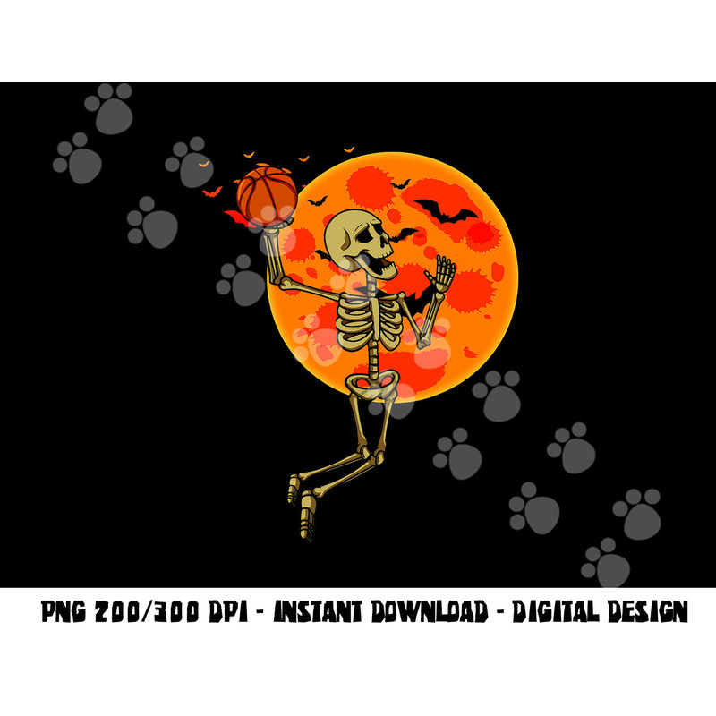 Funny Skeleton Playing Basketball Halloween Costume Men Boys png,sublimation copy.jpg