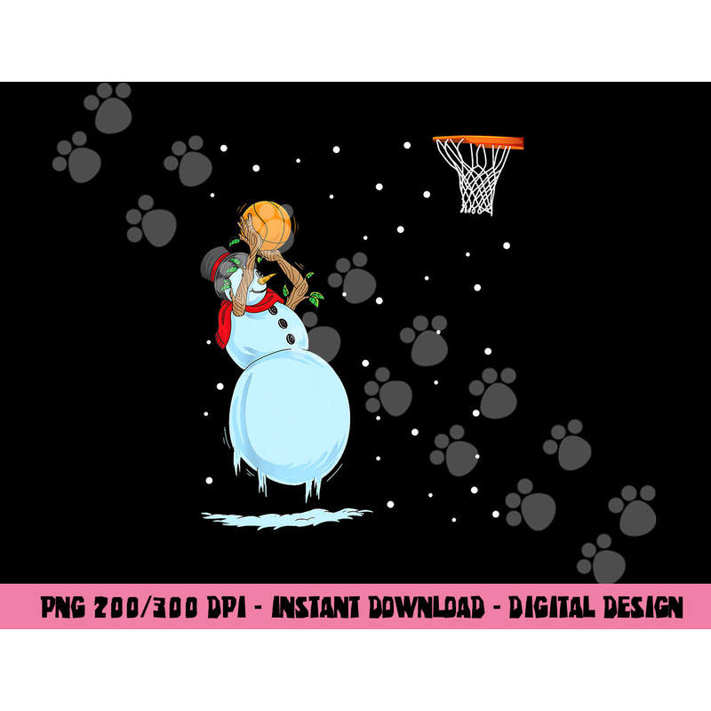 Funny Snowman Basketball Christmas png, sublimation copy.jpg