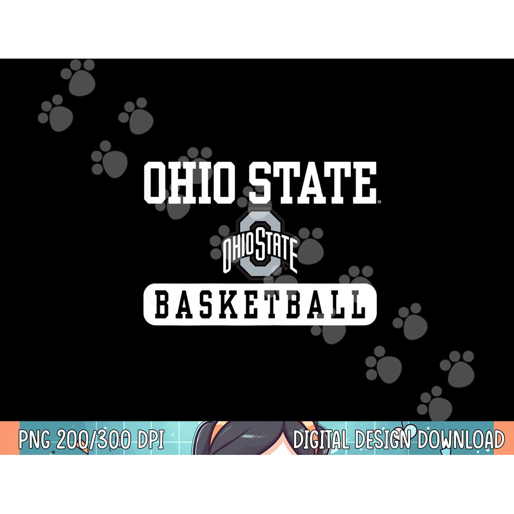 Ohio State Buckeyes Womens Basketball Red png, sublimation.jpg