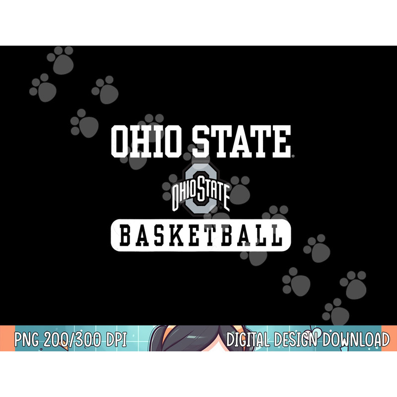 Ohio State Buckeyes Womens Basketball Red png, sublimation.jpg