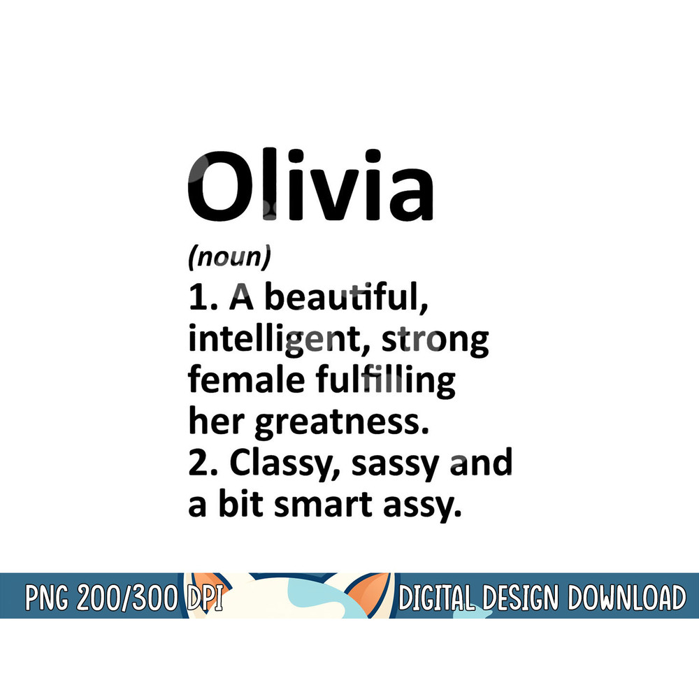 OLIVIA Definition Personalized Name Funny Christmas Gift png, sublimation copy.jpg
