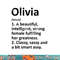 OLIVIA Definition Personalized Name Funny Christmas Gift png, sublimation copy.jpg
