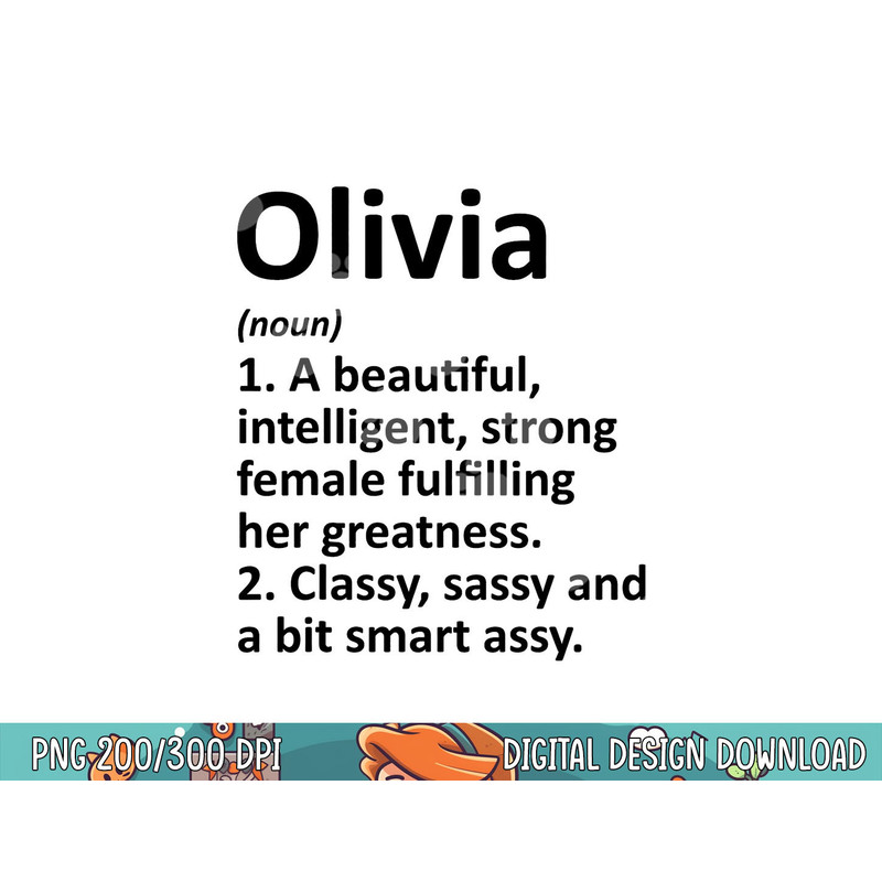 OLIVIA Definition Personalized Name Funny Christmas Gift png, sublimation copy.jpg