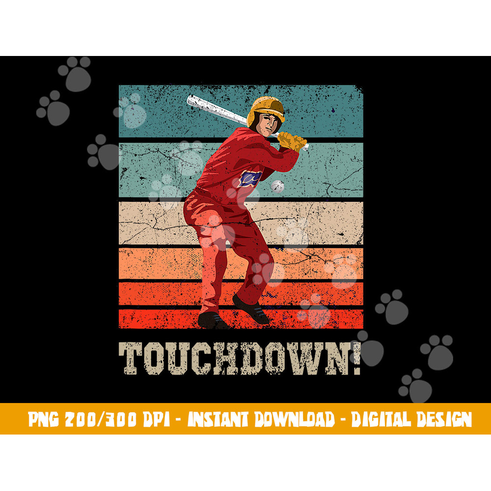 Funny Touchdown Swing Baseball Bat Football png, sublimation copy.jpg