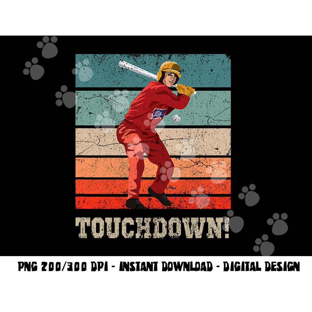 Funny Touchdown Swing Baseball Bat Football png, sublimation copy.jpg