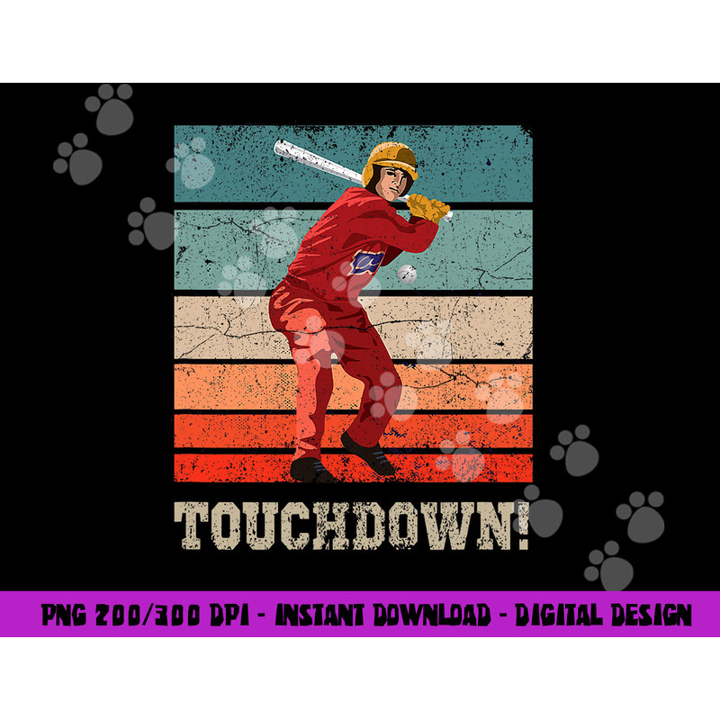 Funny Touchdown Swing Baseball Bat Football png, sublimation copy.jpg
