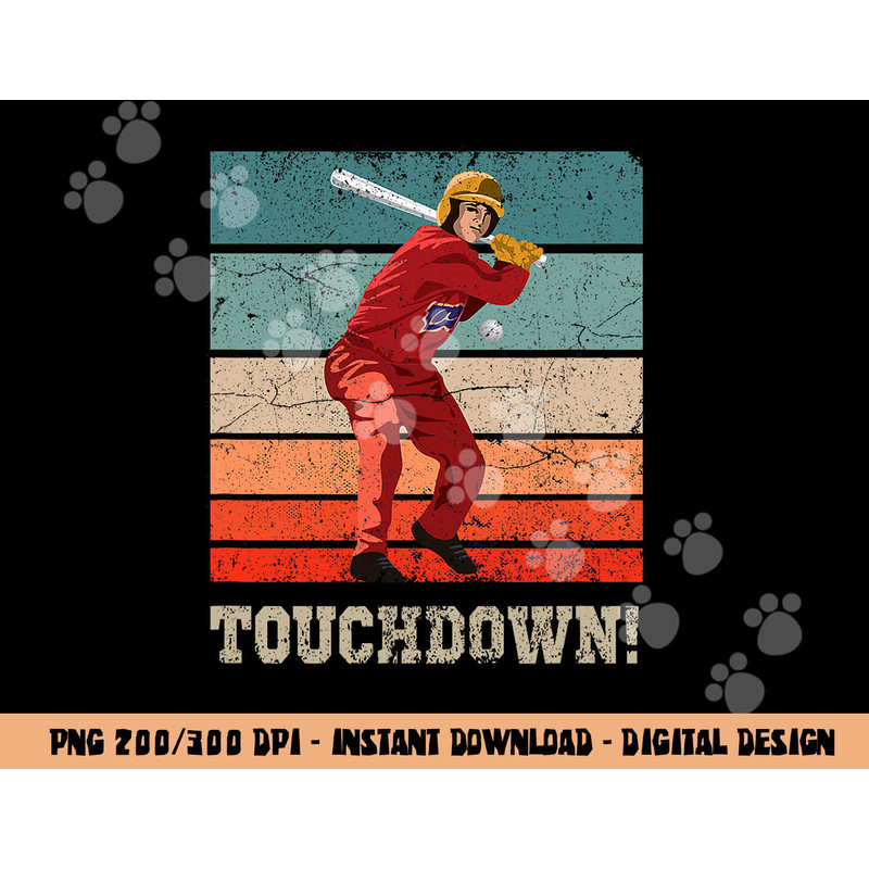 Funny Touchdown Swing Baseball Bat Football png, sublimation copy.jpg