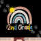 Boho Rainbow Teacher 2nd Grade png, sublimation copy.jpg