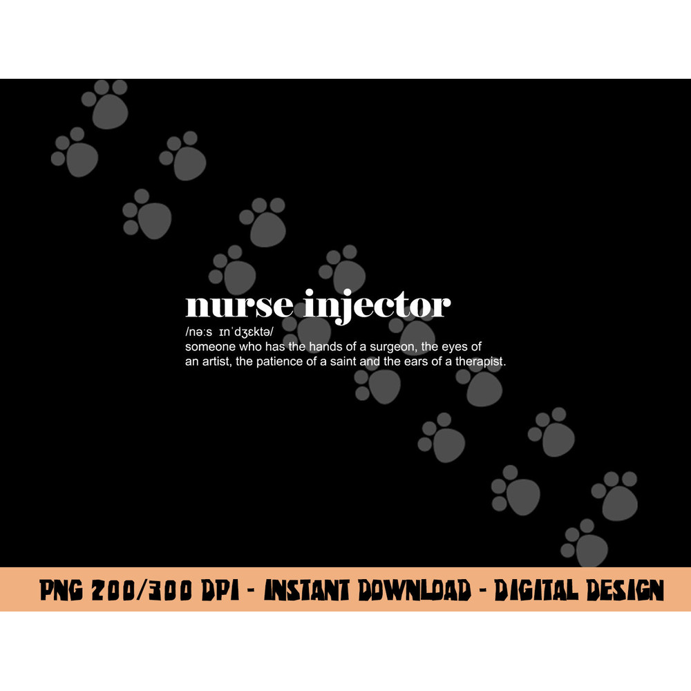 Funny Word Definition Aesthetic Nurse Injector png,sublimation copy.jpg