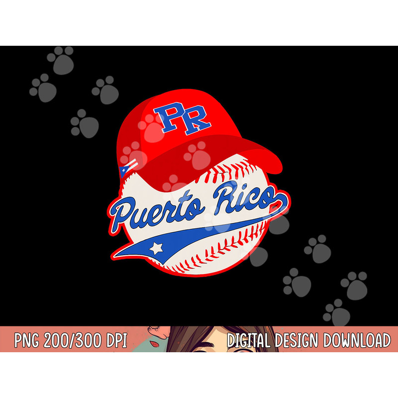 Boricua Puerto Rican Puerto Rico Baseball png, sublimation copy.jpg
