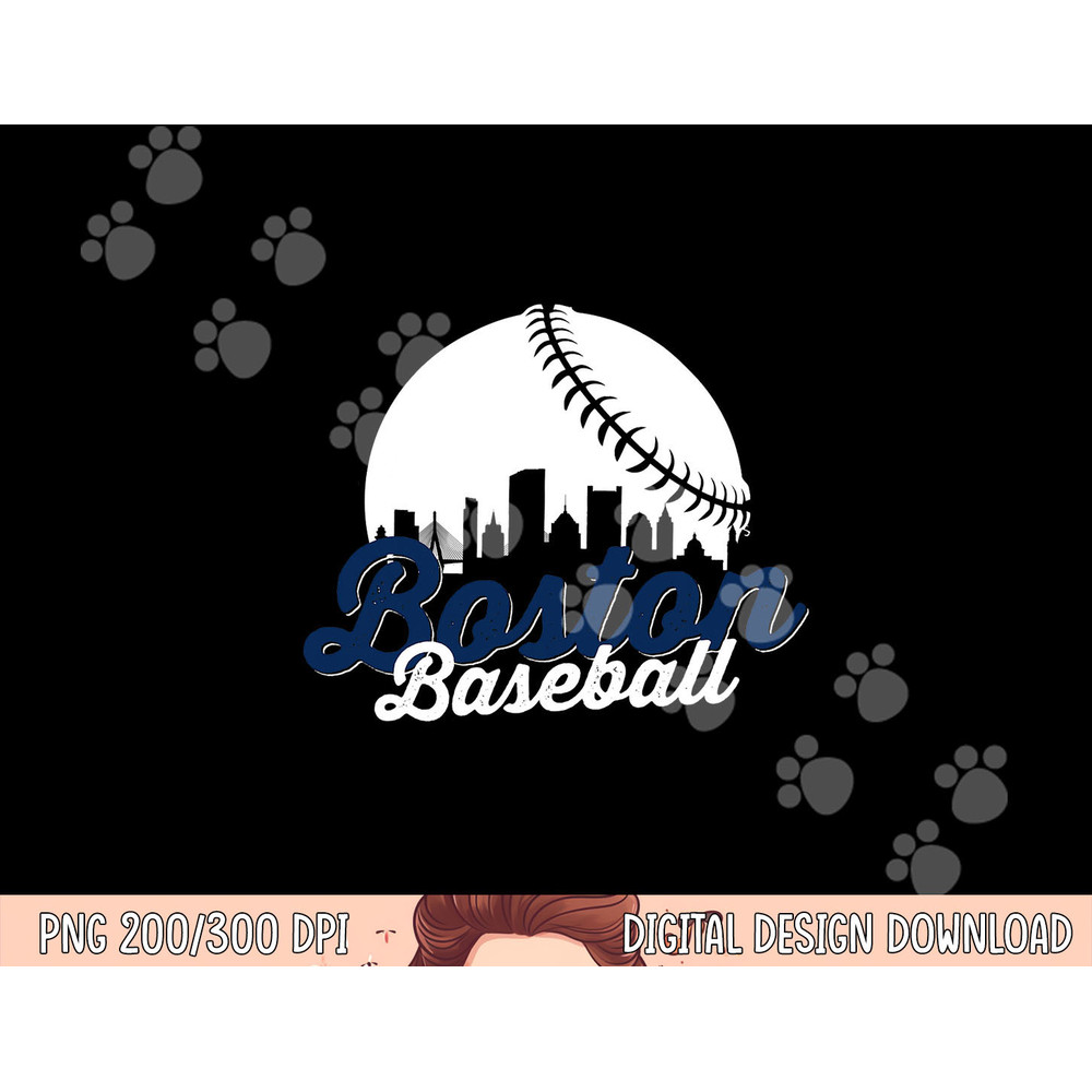 Boston Baseball Ball City Massachusetts Retro Vintage png, sublimation copy.jpg