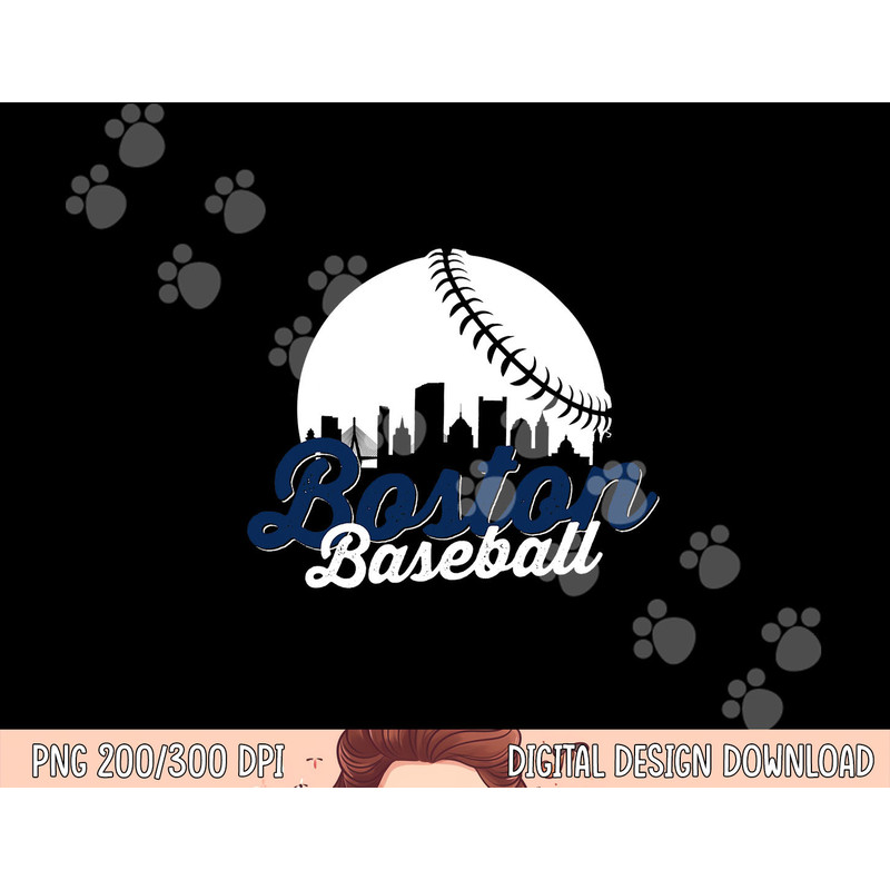 Boston Baseball Ball City Massachusetts Retro Vintage png, sublimation copy.jpg