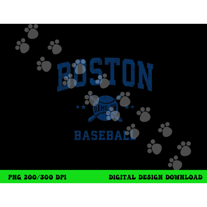 Boston Vintage Baseball Throwback Retro Design png, sublimation copy.jpg