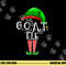 G.O.A.T. Elf Group Matching Family Christmas Gift Greatest png, sublimation copy.jpg