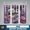New Style 3D Couple Skeleton Movie 20oz Tumbler Sublimation Design 3D Halloween Skinny Tumbler Instant Download (4).jpg