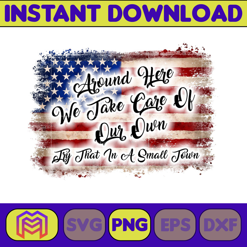 Try That In A Small Town Png, Cow Skull Small Town Png, Retro Country Shirt Png, Country Music, American Flag, Instant Download (4).jpg