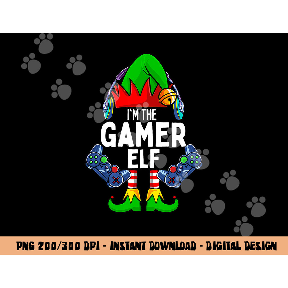 Gamer Elf Matching Family Christmas png, sublimation copy.jpg