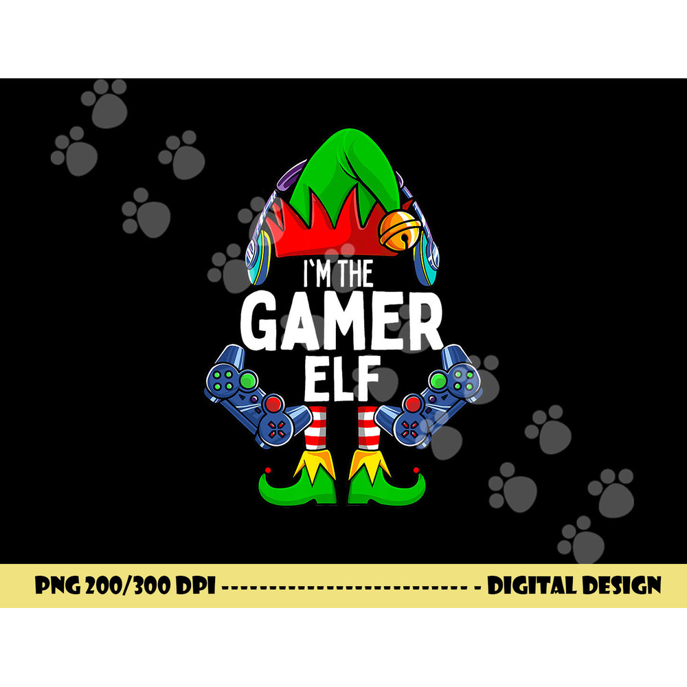Gamer Elf Matching Family Christmas png, sublimation copy.jpg