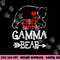 Gamma Bear Buffalo Plaid Christmas Family Pajama png, sublimation copy.jpg
