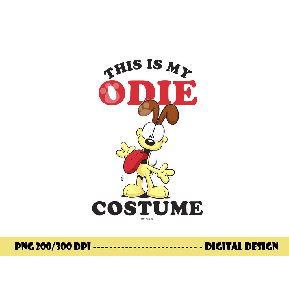 Garfield Halloween This Is My Odie Costume png,sublimation copy.jpg