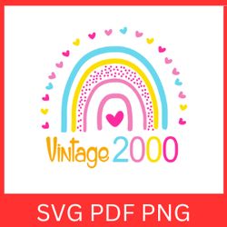 vintage 2000 retro svg | vintage 2000 svg design | vintage 2000 sublimation designs | printable art | digital download