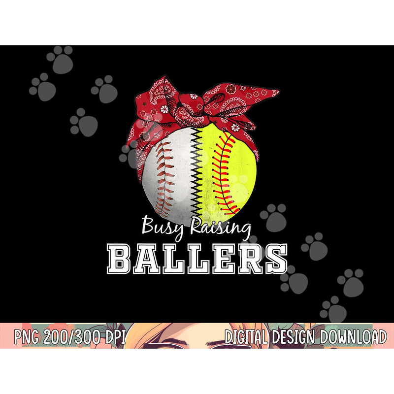 Busy Raising Ballers Softball Baseball Tee baseball mom Gift png, sublimation copy.jpg