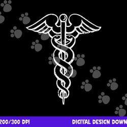 caduceus symbol nurse doctor medic rn np na hospital png, sublimation copy