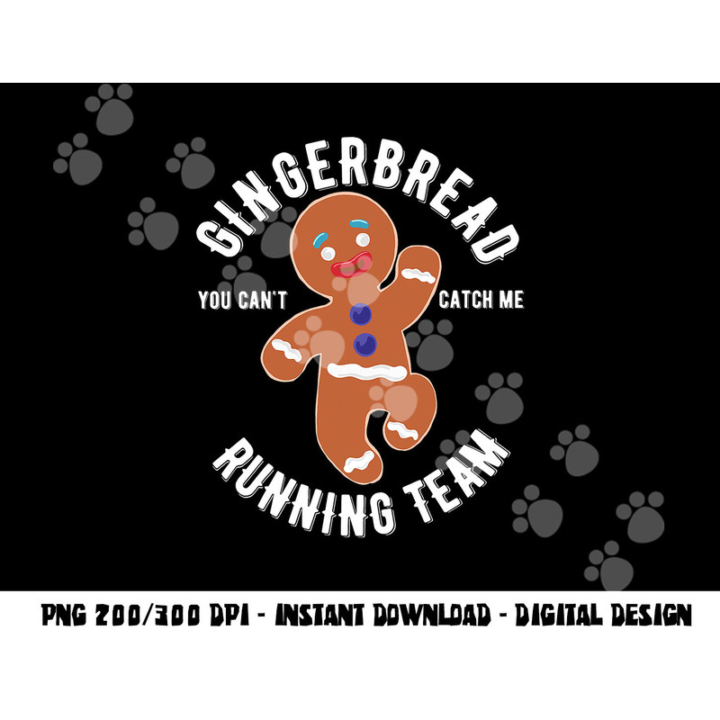 Gingerbread Running Team funny Gingerbread Christmas png, sublimation copy.jpg
