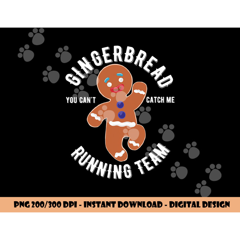 Gingerbread Running Team funny Gingerbread Christmas png, sublimation copy.jpg