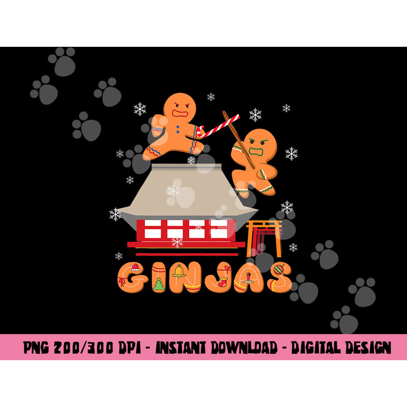 Ginja Ninja Ginjas Gingerbread Ninjas Christmas Gift Xmas png, sublimation copy.jpg