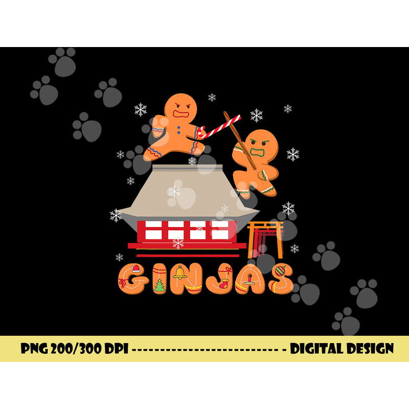 Ginja Ninja Ginjas Gingerbread Ninjas Christmas Gift Xmas png, sublimation copy.jpg