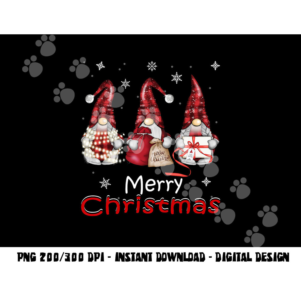 Gnome Family Christmas Shirts for Women Men - Buffalo Plaid png, sublimation copy.jpg