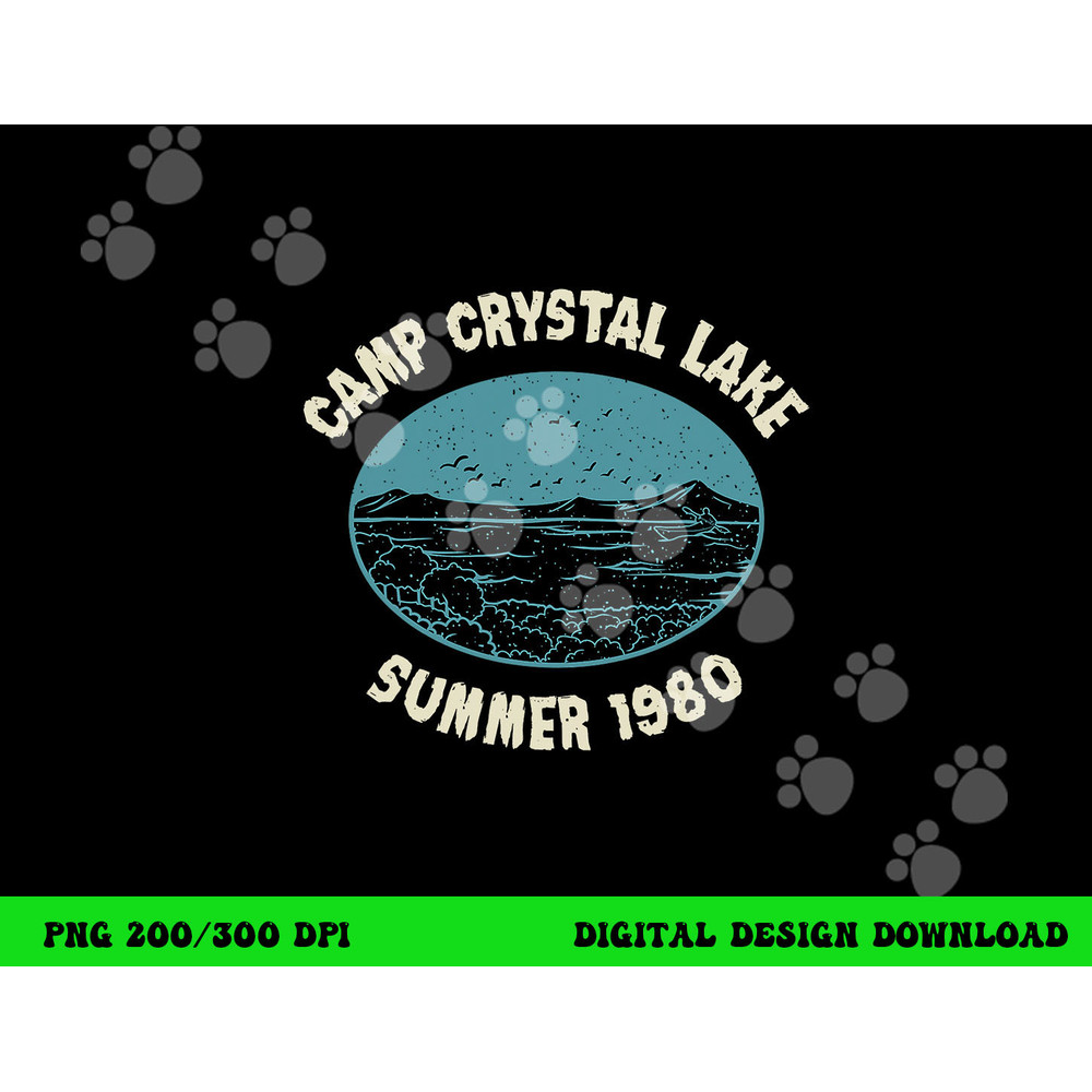 Camp Crystal Lake Summer 1980 - Horror Movie Halloween Gift png,sublimation copy.jpg