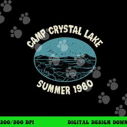 camp crystal lake summer 1980 - horror movie halloween gift  png,sublimation copy