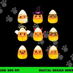 candy corn costume characters - cute halloween kids  png,sublimation copy