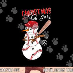 christmas in july for baseball fan snowman, snowman baseball png, sublimation copy