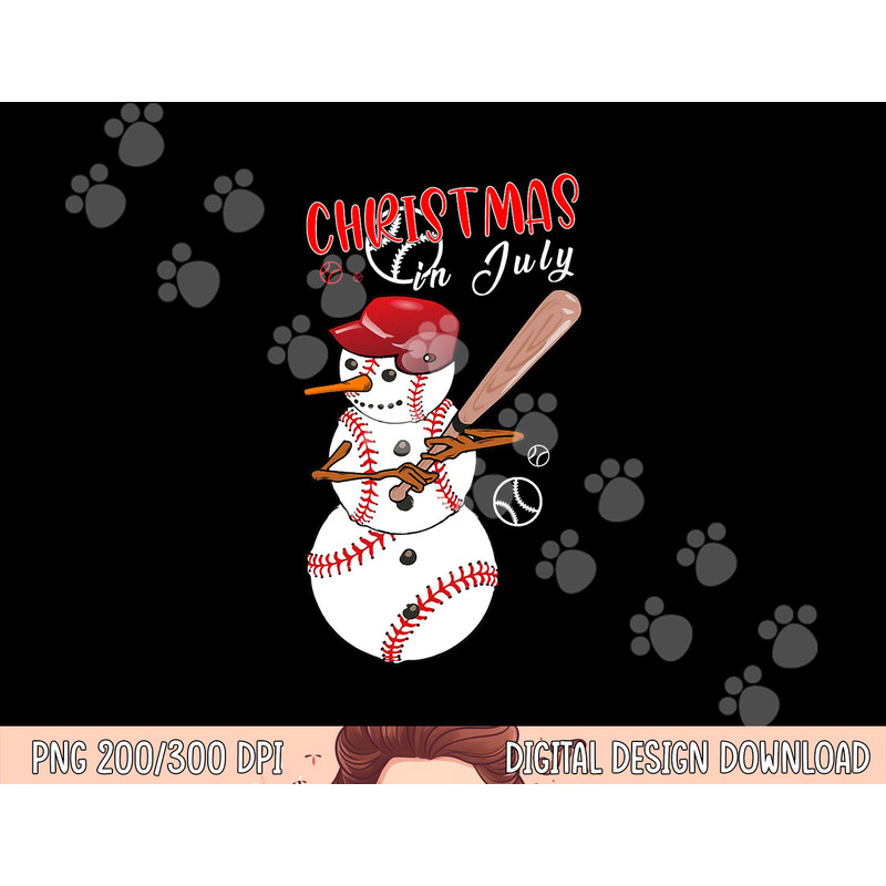 Christmas in july For Baseball Fan Snowman, Snowman Baseball png, sublimation copy.jpg