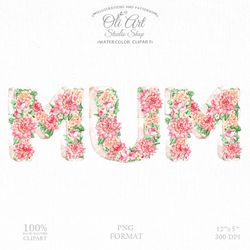 Mother's day. Mum. Png File, Mum Images. Mum Graphics. Cute Mum PNG. Mum Digital Download. OliArtStudioShop