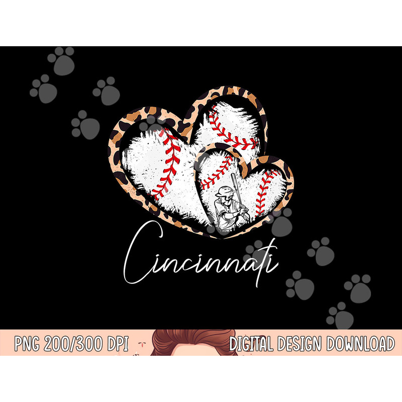 cincinnati baseball leopard heart baseball fans copy.jpg