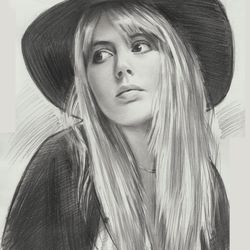 custom portrait drawing, pencil portrait from photo, drawing from photo, family portrait, bithday gift