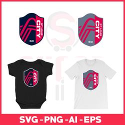 St. Louis City, STL City, St. Louis Soccer, MLS,Football Team SVG ,Game Day, Ready For Cricut,Instant Download