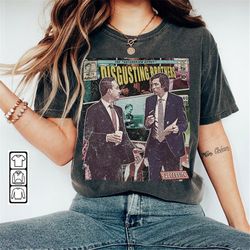 disgusting brothers comic shirt, 90s vintage merch book art succession movie funny graphic tee gift v4, com2405kh