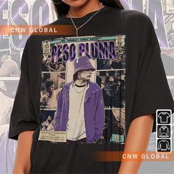 peso pluma comic shirt, 90s vintage merch art prc gnesis album concert tour 2023 natanael cano graphic tee gift for fan