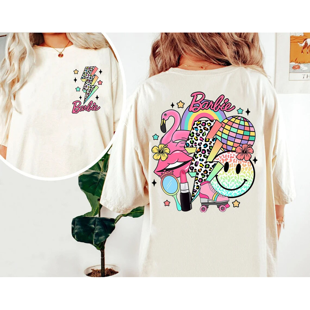 Barbi Shirt PNG I'm A Barbi Girl Png, Retro Barbi 90s PNG Barbi Song Png File Instant Download Barbi Doll Sublimation Design Barbi Leopard - 2.jpg