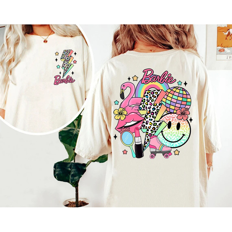 Barbi Shirt PNG I'm A Barbi Girl Png, Retro Barbi 90s PNG Barbi Song Png File Instant Download Barbi Doll Sublimation Design Barbi Leopard - 2.jpg