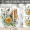 Butterfly And Flowers 20 oz Skinny Tumbler Sublimation Design Instant Digital Download PNG Butterfly 20 Oz Tumbler Wrap PNG Set Of 8 Designs - 5.jpg