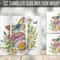 Butterfly And Flowers 20 oz Skinny Tumbler Sublimation Design Instant Digital Download PNG Butterfly 20 Oz Tumbler Wrap PNG Set Of 8 Designs - 7.jpg